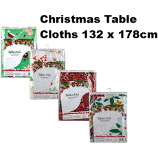 Christmas Cloth 132x178cm assorted